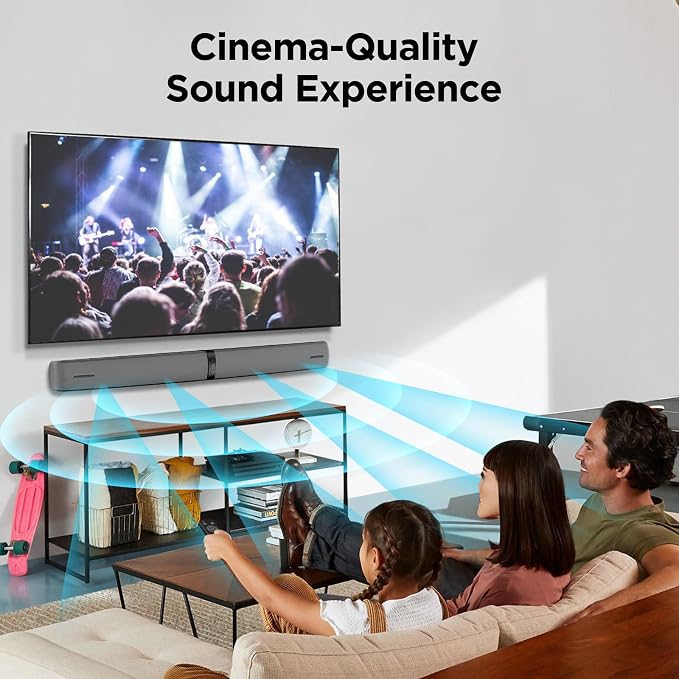 Sound Bar for Smart TV, 90W Soundbar - Image 6