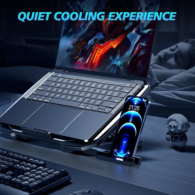AIMIUZI Laptop Cooling Pad, Gaming Laptop Cooler - Image 3
