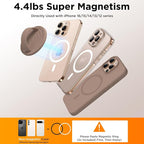 Magnetic Phone Ring Grip Holder, Silicone Finger Loop Grip, Compatible - Image 6