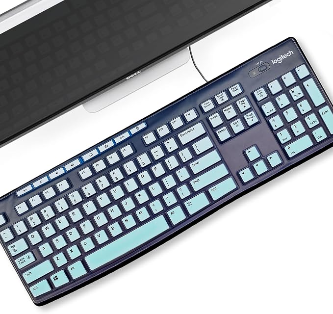 Keyboard Cover Silicone for Logitech K200 K260 K270, Keyboard Cover for - Image 6