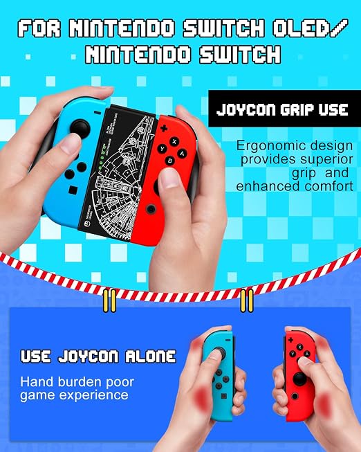 Lotadilo Joy-Con Grip for Nintendo Switch/Switch Oled - Image 2