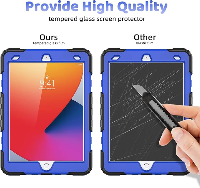 BLOSOMEET Case for iPad 8th 9th Generation 2020 2021 10.2 Inch - Image 2