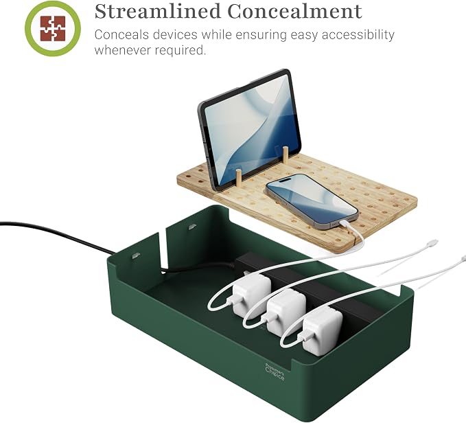 Prosumer's Choice Bamboo Charging Station - Image 4