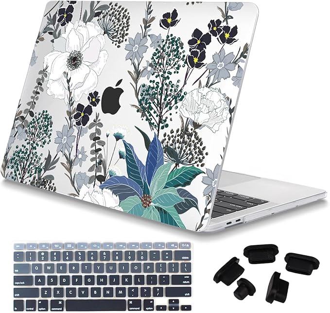 Mektron for MacBook Air 13 Case A1466/A1369, Snap-on Plastic Hard Shell Cover by Mektron