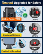 VANMASS Car Phone Holder Mount 2024 Upgraded Car Vent Phone Mount Clip - Image 6