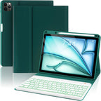 Keyboard Case for iPad Air 5th/4th Pro 11 inch, 7-Color Backlit Detachable by OPAKIT