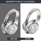 Ear Pads for Bose Quiet Comfort 35 Soft Protein Leather Replacement Earpads Ear - Image 6