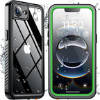 SPIDERCASE for iPhone 16e Case Waterproof, Built-in Screen & Camera Lens by SPIDERCASE