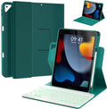 Keyboard Case for iPad 9th/8th/7th Generation 10.2 inch 2021/2020/2019 & ipad by BLUTLOTUS