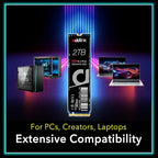Addlink S85 2TB M.2 PCIe NVMe Gen4 Memory Expansion SSD, Speed Up to 6000 MB/s - Image 3