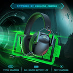Wireless Gaming Headset for PS5, Gamer Headphones for Nintendo Switch, 50H - Image 6