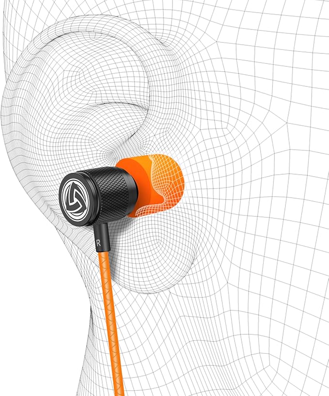 LUDOS Ultra Wired Earbuds in-Ear Headphones, 5 Years Warranty, Earphones - Image 8