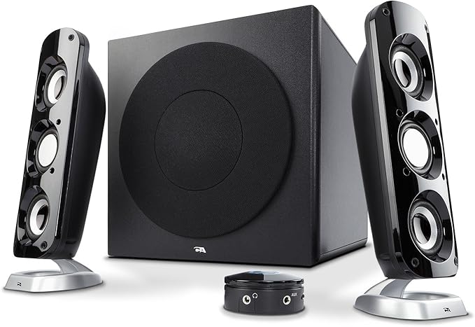 Cyber Acoustics CA-3908 2.1 Multimedia Speaker System by CyberAcoustics