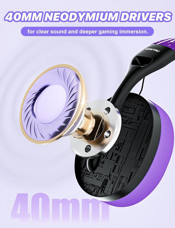 S30 Gaming Headset with Microphone, 198g Lightweight Design, Wired Gaming - Image 3