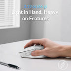 Keychron M7 8K Wireless Mouse, 30K DPI Optical Computer Mice, 2.4 - Image 3