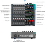 Depusheng MX6 6 Channel Sound Mixer Audio Mixing Console 48V 256DSP - Image 2
