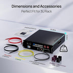 ECO-WORTHY Home Power Station Backup Power, AC 10000W Output+20480Wh LiFePO4 - Image 8
