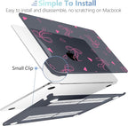 MEEgoodo for M4/M3/M2 MacBook Air 15.3 inch Case 2025 2024 2023, Case Fit Model - Image 5