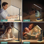 LED Desk Lamp for Home Office, USB Charging Port, Reading Lamp Desk Light - Image 8