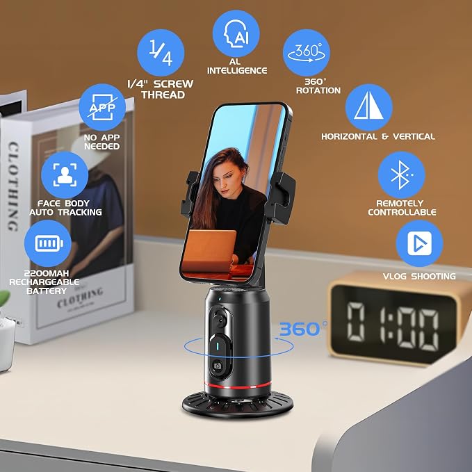 Auto Face Tracking Phone Holder - Image 2