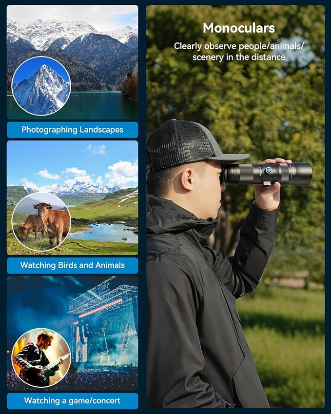 Evil Eye 20-60X Zoom Telephoto Lens, High Power HD Telephoto Phone Lens - Image 5