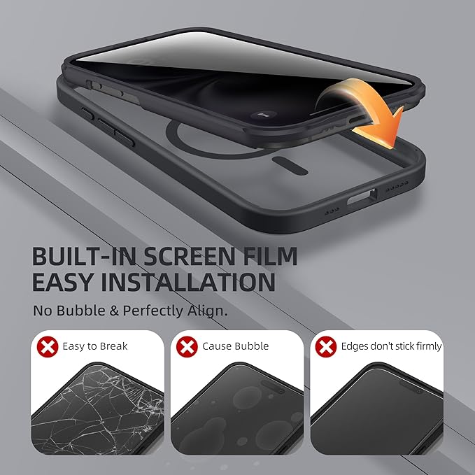 BERFY Magnetic for iPhone 16 Plus Case, Compatible - Image 6