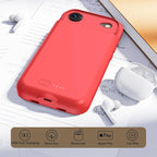 GIN FOXI Battery Case for iPhone 17 AIR, Charging Case Charger 8500mAh - Image 4