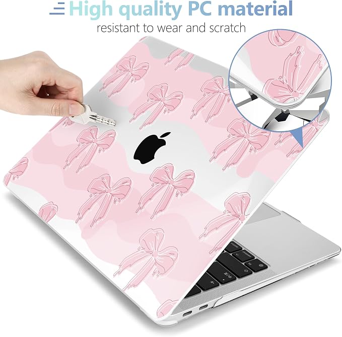 MEEgoodo for MacBook Air 13.3 inch Case 2021 2020 2019 2018 A2337 M1 A2179 A1932 - Image 3