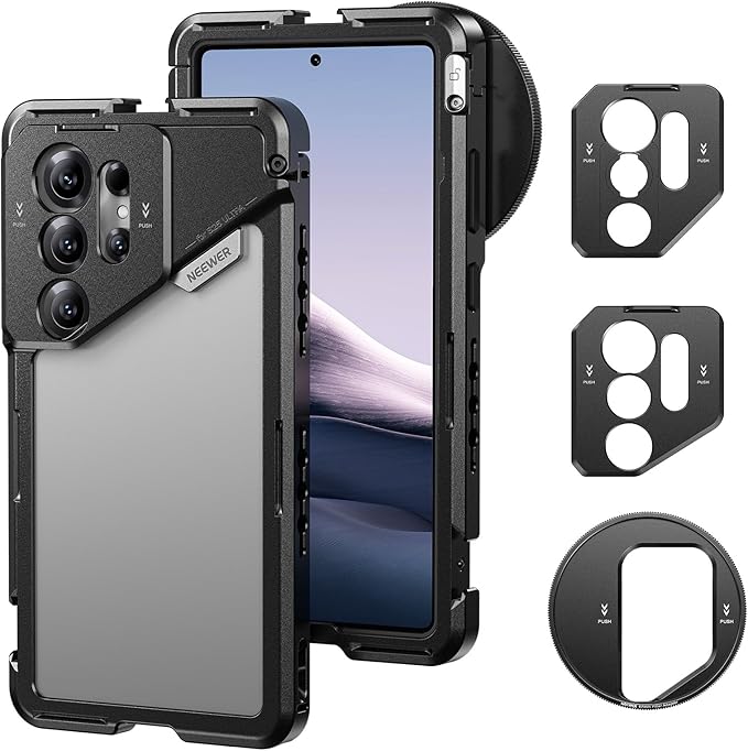 NEEWER S25 Ultra Phone Cage, Mobile Video Rig Phone Stabilizer by Neewer