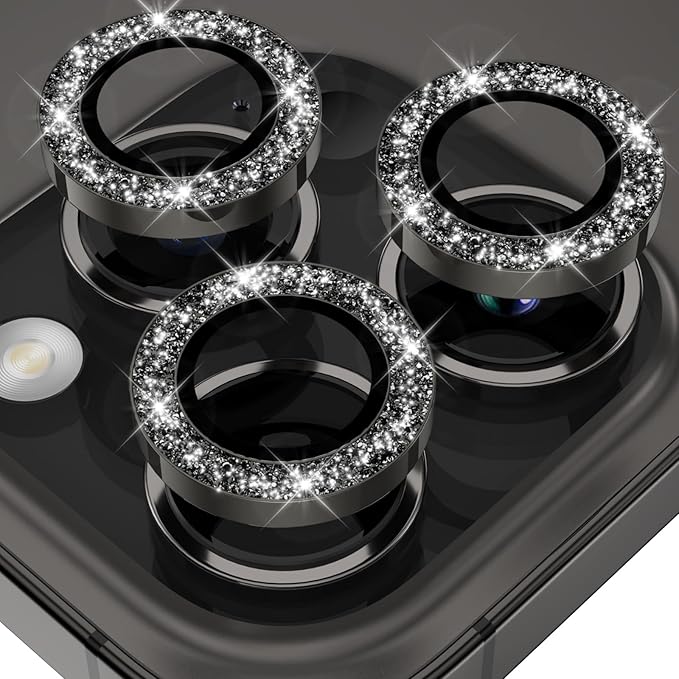 YWXTW Designed for iPhone 14 Pro/iPhone 14 Pro Max Camera Lens Protector Bling by YWXTW