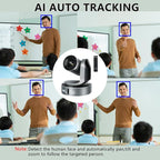 4K Conference Room Camera, PTZ Camera 20X Optical Zoom - Image 8