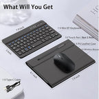 for Samsung Galaxy Z Fold 7 6 5 Keyboard and Mouse, Portable Mini 7.9 inch - Image 7