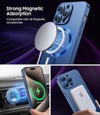 Magnetic for iPhone 15 Pro Max Case Slim Soft Silicone Bumper Shockproof - Image 2