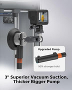 3" Suction Cup Mount Kit for Action Cams/Phone/360 Camera/DSLR Comes - Image 4