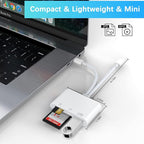 SD Card Reader for iPhone iPad Mac, Lightning & USB-C Dual Connectors Memory - Image 8