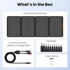 N-Type 16BB 50W Portable Solar Panels, Foldable Solar Panel Charger IP68 - Image 9