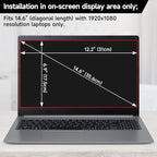 2 Pack Display 14 Inch Laptop Privacy Screen 16:9, Anti Blue Light Glare & Anti - Image 7