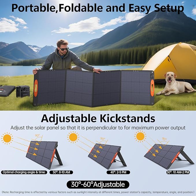 N-Type 16BB 220W Portable Solar Panel - Image 5