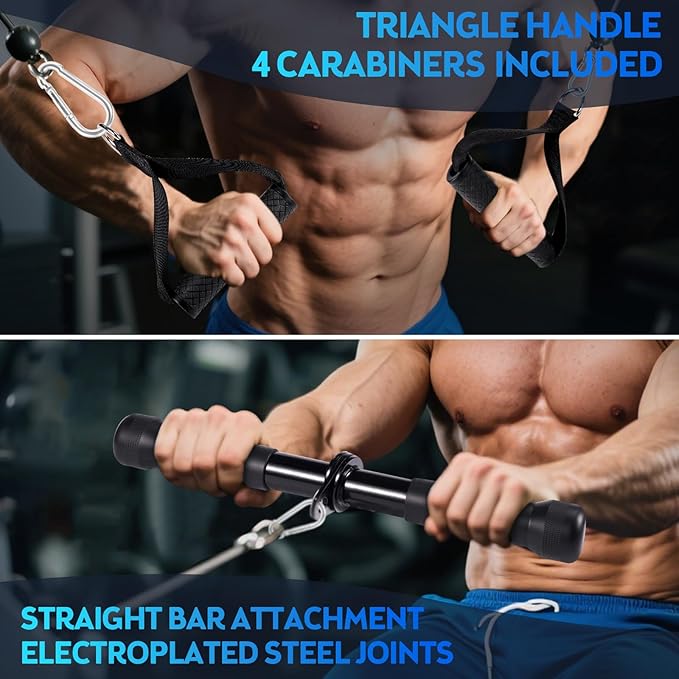10-in-1 Cable Machine Attachments Set - Image 4