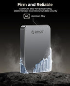 ORICO 1TB Magnetic Portable SSD, Metal Body, 4K 120 fps ProRes HDR Record and - Image 7