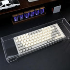 Cabilock Keyboard Dust Cover Desktop Monitor Plate Holder Clear Keyboard Stand - Image 4