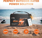 Litime 12V 140Ah Bluetooth Dual Purpose 1000 CCA Marine Battery - Image 8