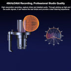 COMICA USB Microphone for Computer and Smartphone, 48kHz/24bit RGB Cardioid - Image 5