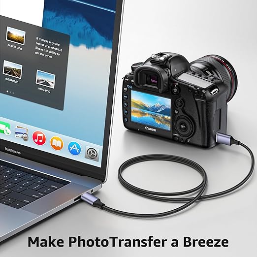 USB 3.1 Micro B to USB C Hard Drive Cables, 1FT 10 Gbps USB C to Micro B - Image 3
