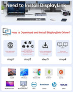 DisplayLink Docking Station, 15-in-1 DisplayLink Dock - Image 7