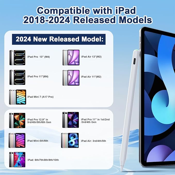 Pencil 2nd Generation for iPad 2018-2024 - Image 2