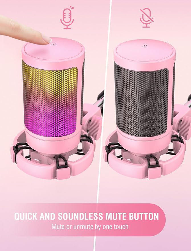 FIFINE USB Gaming PC Microphone - Image 2