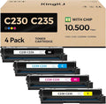 C230 C235 Toner Cartridge Set 4-Pack by KingKJInkToner