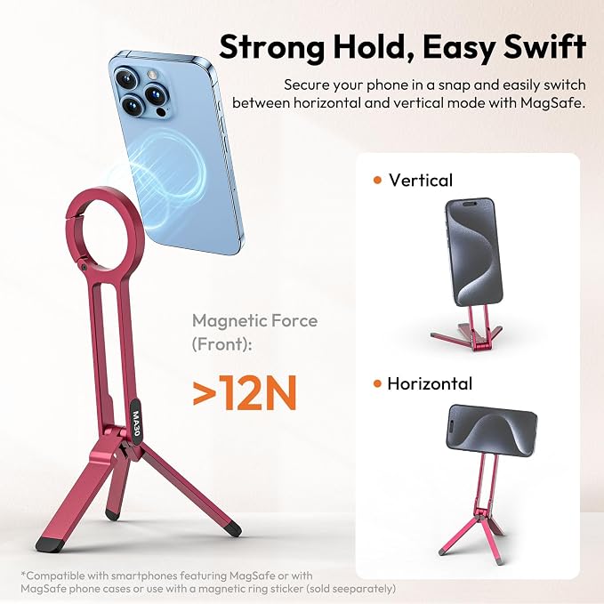 ULANZI MA30 Magnetic Phone Tripod Stand - Image 2