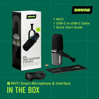 Shure MV7i Smart Microphone – USB-C & XLR Mic - Image 4